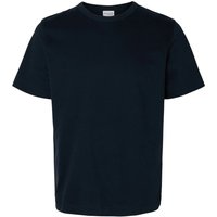 Selected Homme Herren Rundhals T-Shirt SLHCHRIS SS O-NECK - Regular Fit von Selected Homme