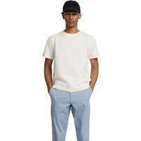 Selected Homme Herren Rundhals T-Shirt SLHSANDER SEERSUCKER - Regular Fit von Selected Homme