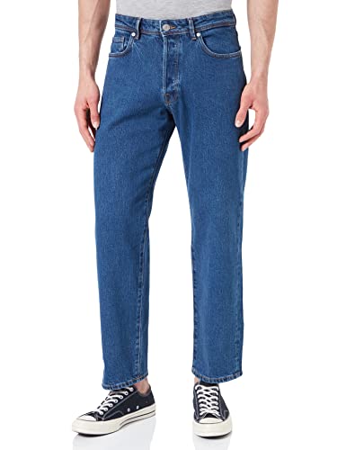 Selected Homme Herren SLHLOOSE-Kobe 22304 M ST JNS W NOOS Jeans, Medium Blue Denim, 38/32 von Selected Homme