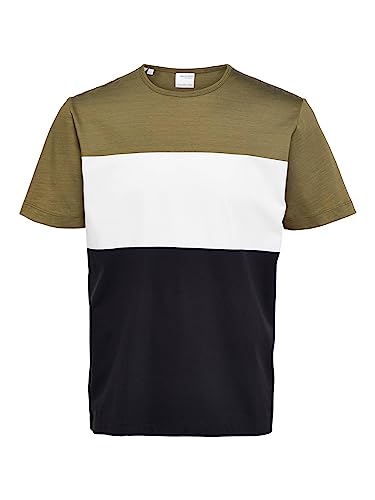 Selected Homme Herren T-Shirt braun (25) M von SELECTED HOMME