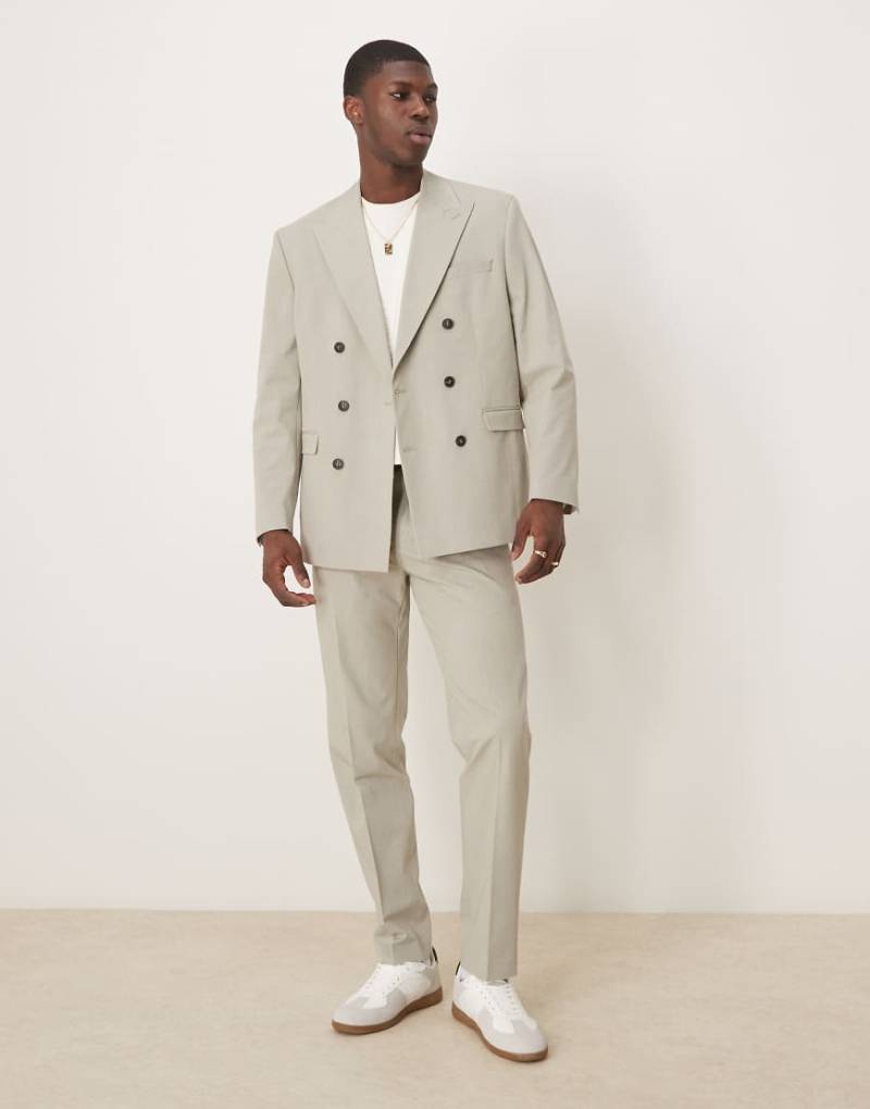 Selected - Liam - Hose in Grün mit normalem Schnitt von Selected