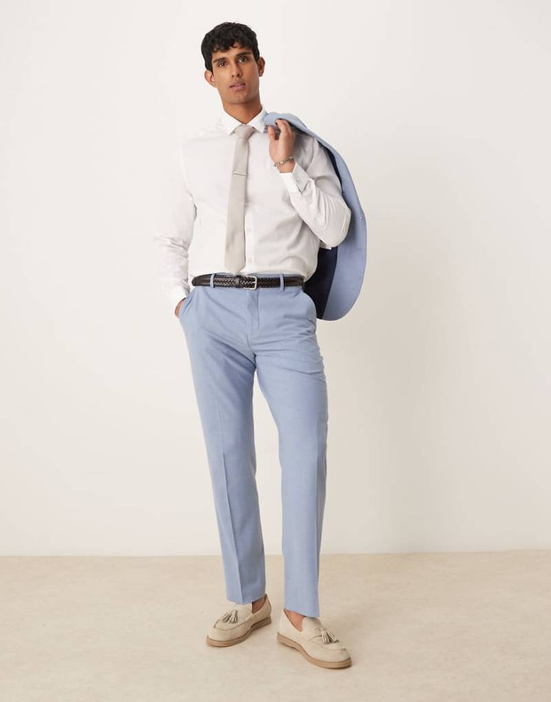 Selected Homme - Liam - Hose in Hellblau mit regulärer Passform von Selected Homme