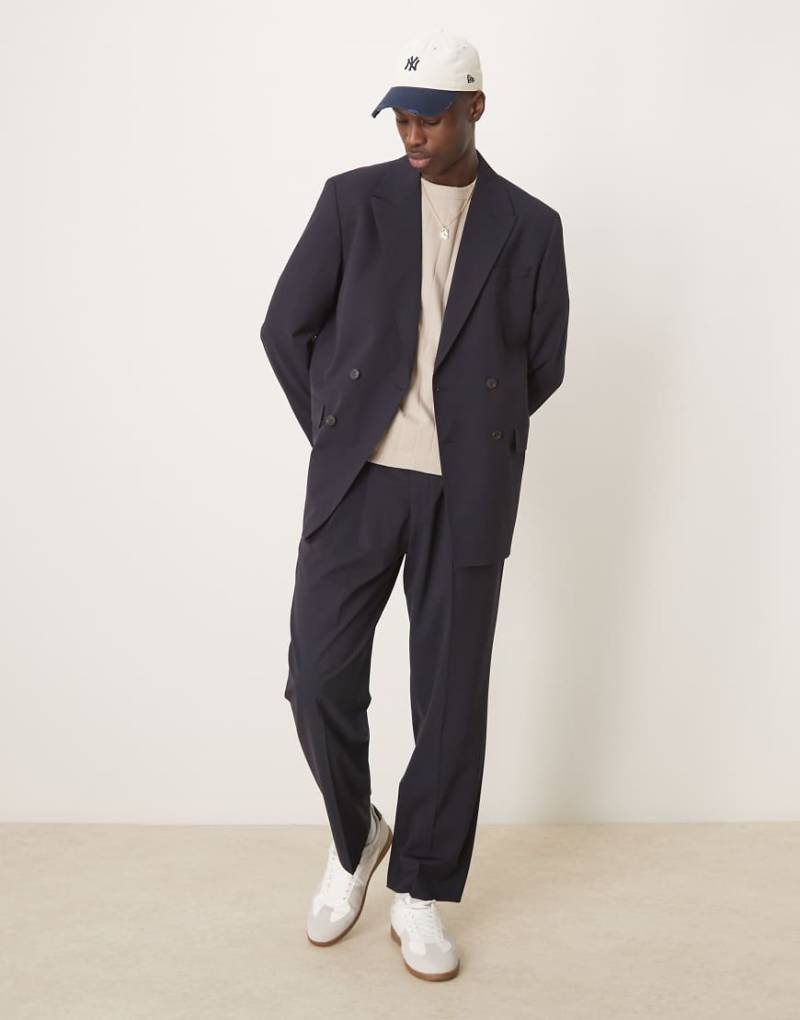 Selected Homme - Liam - Hose in Marineblau mit regulärer Passform von Selected Homme
