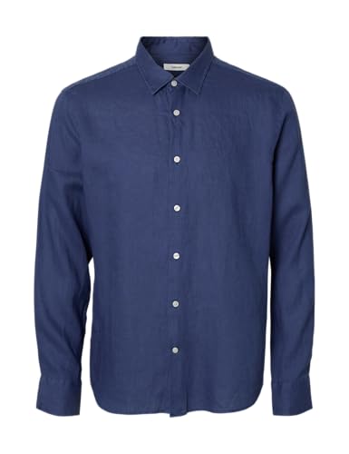 Selected Homme Male Hemd 100% Leinen von SELECTED HOMME