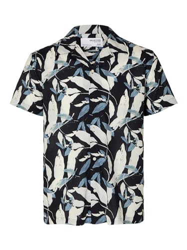 Selected Male Hemd Cuban Collar von SELECTED FEMME