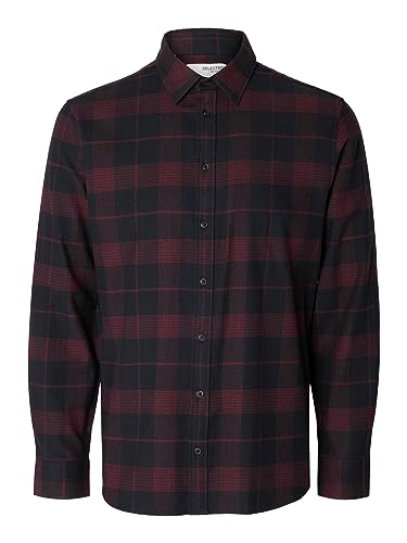 SLHSLIMOWEN-Flannel Shirt LS NOOS von SELETED HOMME