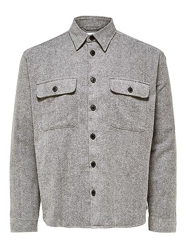 Selected Homme Male Overshirt Langärmeliges von SELECTED HOMME