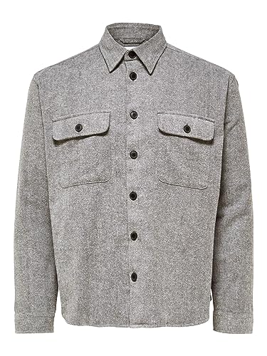 SELECTED HOMME Male Overshirt Langärmeliges von SELECTED HOMME