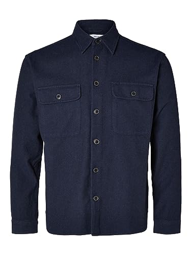 Selected Homme Male Overshirt Langärmeliges von SELECTED HOMME