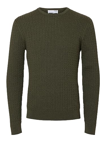 Selected Homme Male Pullover Zopfstrick von Selected Homme