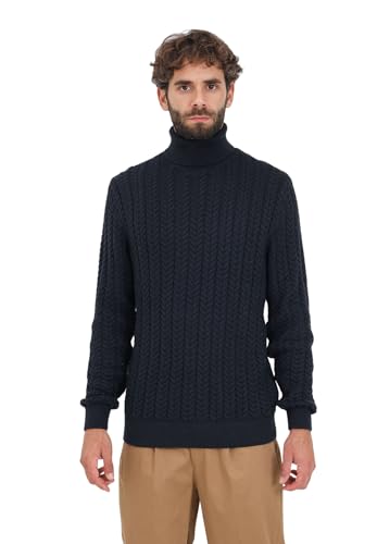 SELECTED HOMME Male Pullover Zopfstrick Rollkragen von SELECTED HOMME