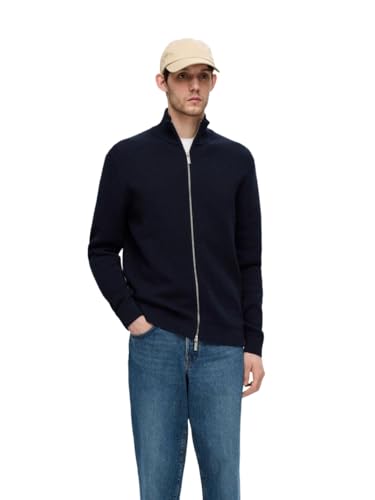 Selected Homme Male Strickjacke High Neck Reißverschluss von Selected Homme