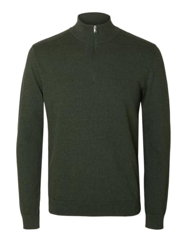 Selected Homme Male Strickpullover Half-Zip von SELECTED HOMME