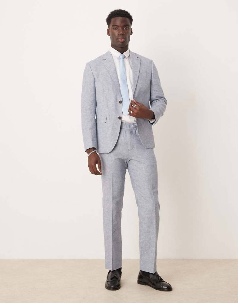 Selected Homme - Malik - Hose in Hellblau mit regulärer Passform von Selected Homme