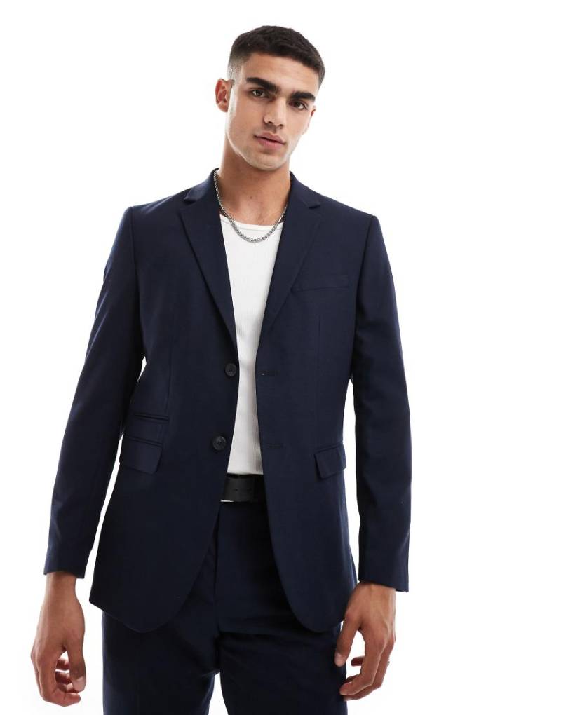 Selected Homme - Neil - Anzugjacke in Marineblau mit regulärer Passform von Selected Homme