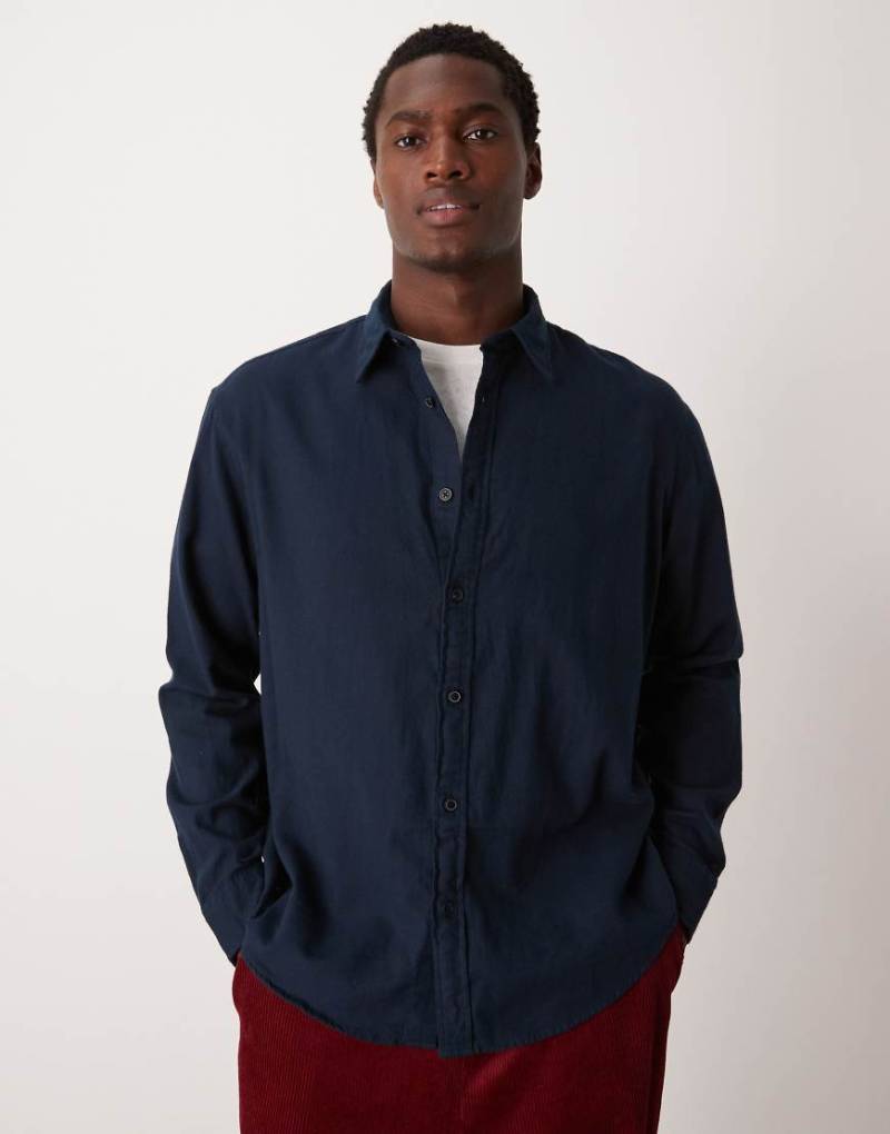 Selected Homme - Oversize-Hemd in Marineblau von Selected Homme
