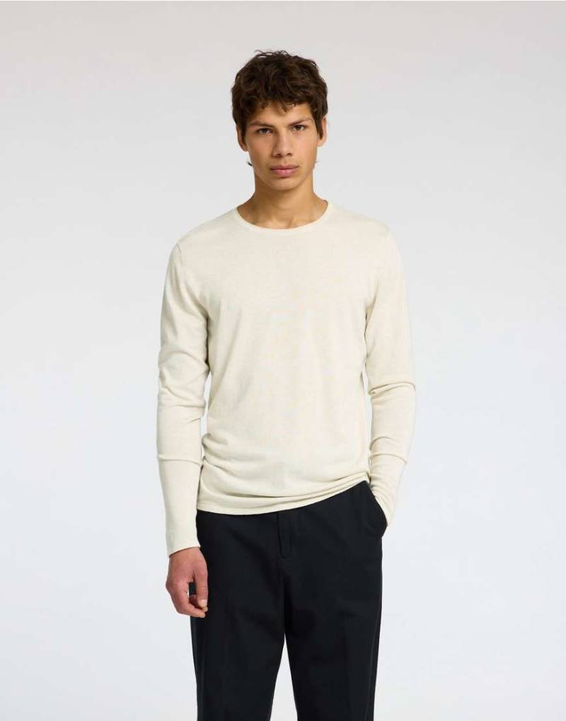 Selected Homme - Pullover in Haferbeige-Neutral von Selected Homme