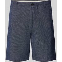 SELECTED HOMME Regular Fit Shorts mit Webmuster in Marine, Größe S von Selected Homme