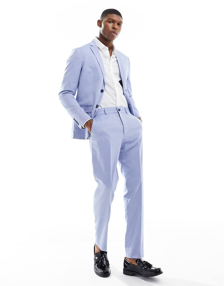Selected Homme - Schmal geschnittene Anzughose in Blau Selected Homme - Schmal geschnittene Anzughose in Blau von Selected Homme