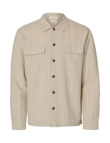 Selected Homme Male Overshirt Leinenmix von Selected Homme