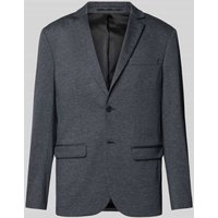 SELECTED HOMME Slim Fit 2-Knopf-Sakko mit Reverskragen Modell 'AITOR' in Dunkelblau, Größe 46 von Selected Homme
