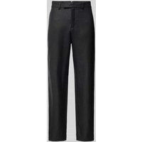 SELECTED HOMME Slim Fit Anzughose mit Knopf- und Reißverschluss Modell 'KONTOS' in Black, Größe 50 von Selected Homme