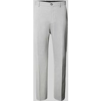 SELECTED HOMME Slim Fit Anzughose mit Knopf- und Reißverschluss in Hellgrau, Größe 48 SELECTED HOMME Slim Fit Anzughose mit Knopf- und Reißverschluss in Hellgrau, Größe 48 von Selected Homme