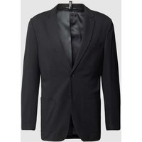 SELECTED HOMME Slim Fit Sakko mit Eingrifftaschen Modell 'DELON' in Black, Größe 48 von Selected Homme