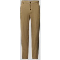 SELECTED HOMME Stoffhose mit Tunnelzug in Oliv, Größe L von Selected Homme