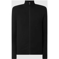 SELECTED HOMME Strickjacke aus Pima-Baumwolle Modell 'Berg' in Black, Größe M von Selected Homme