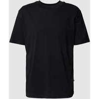 SELECTED HOMME T-Shirt mit Rundhalsausschnitt in Black, Größe M von Selected Homme