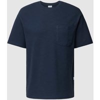 SELECTED HOMME T-Shirt mit aufgesetzter Brusttasche Modell 'LOOSESAUL' in Marine, Größe S von Selected Homme