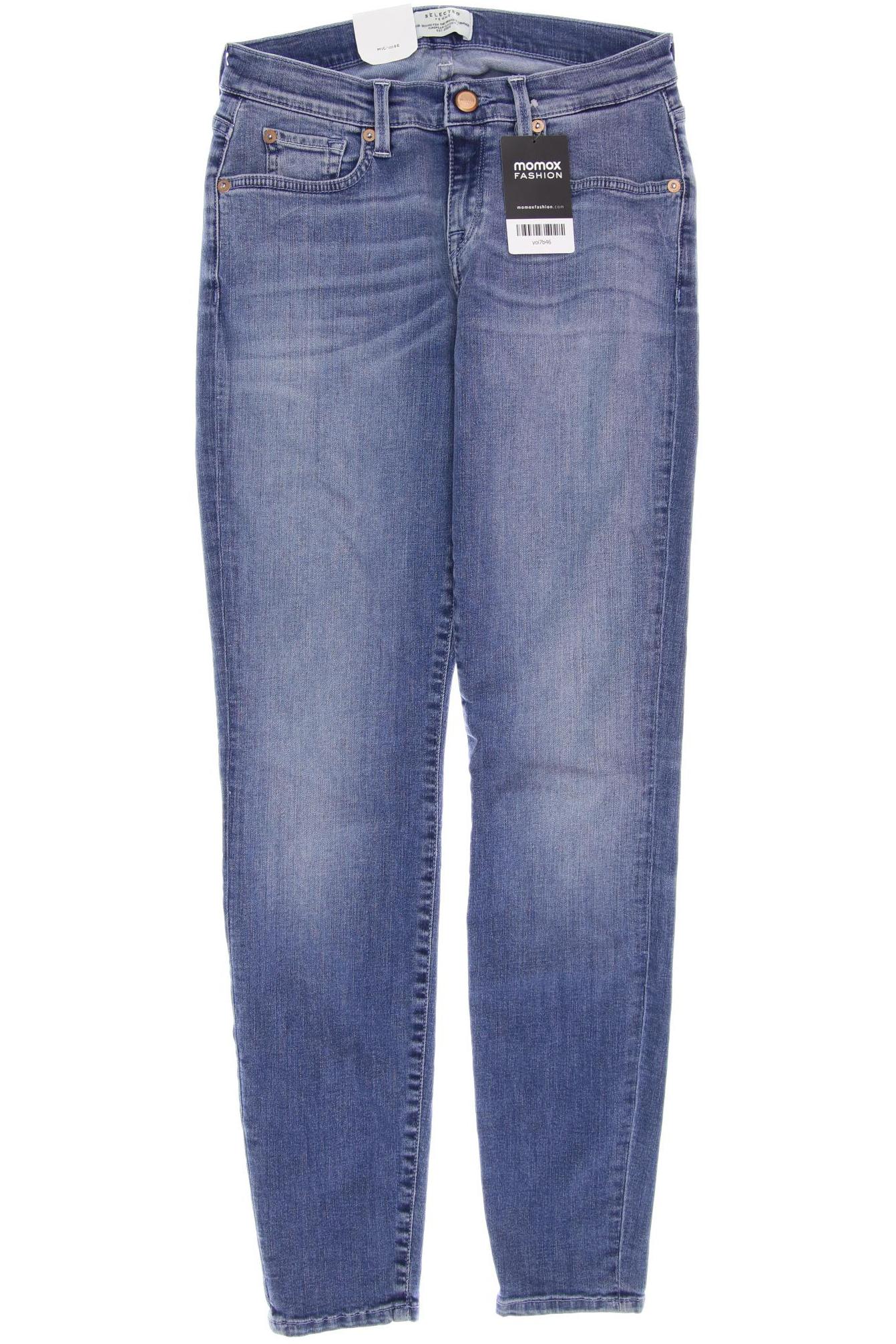 SELECTED Damen Jeans, blau von Selected