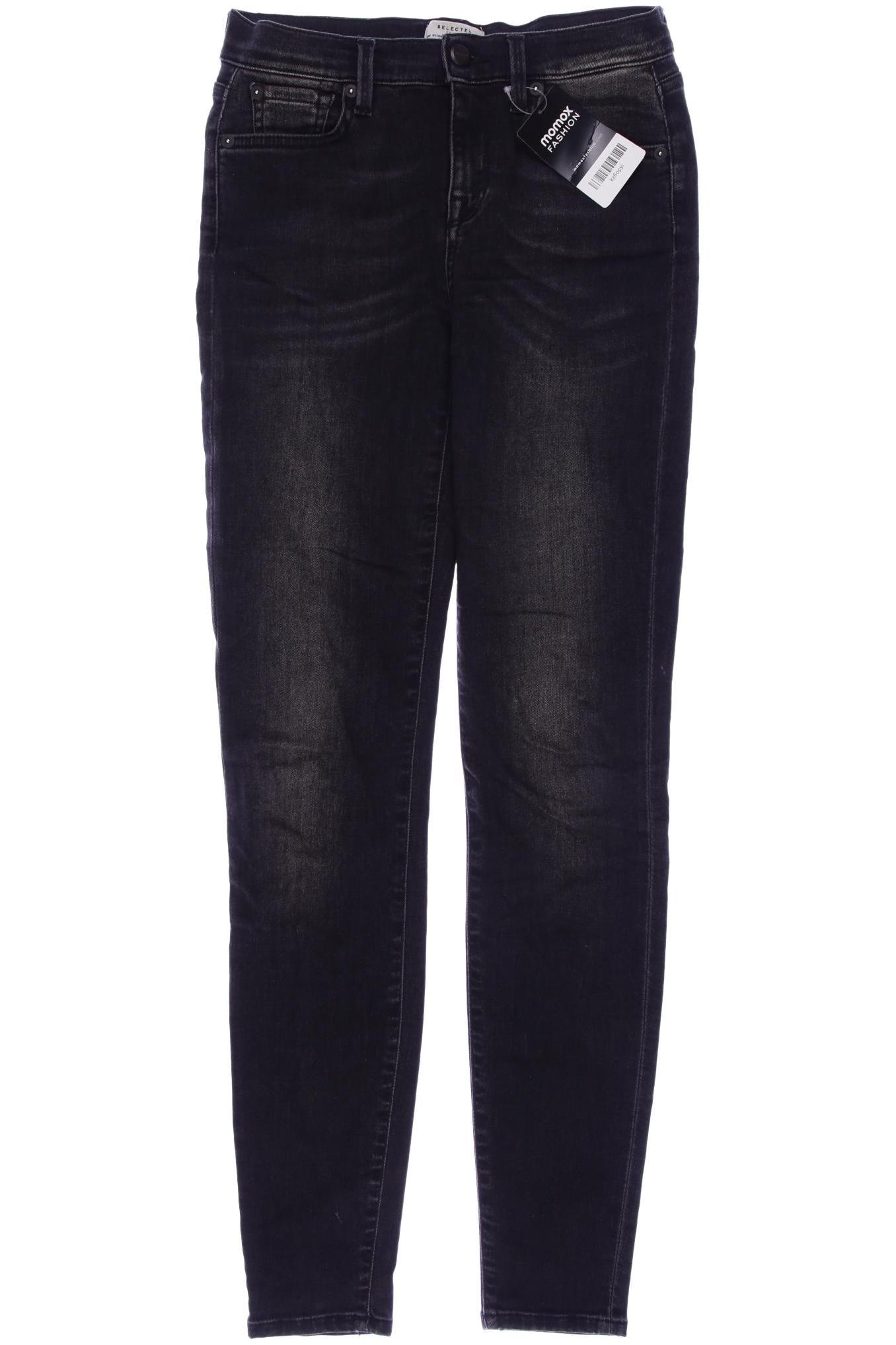 SELECTED Damen Jeans, grau von Selected