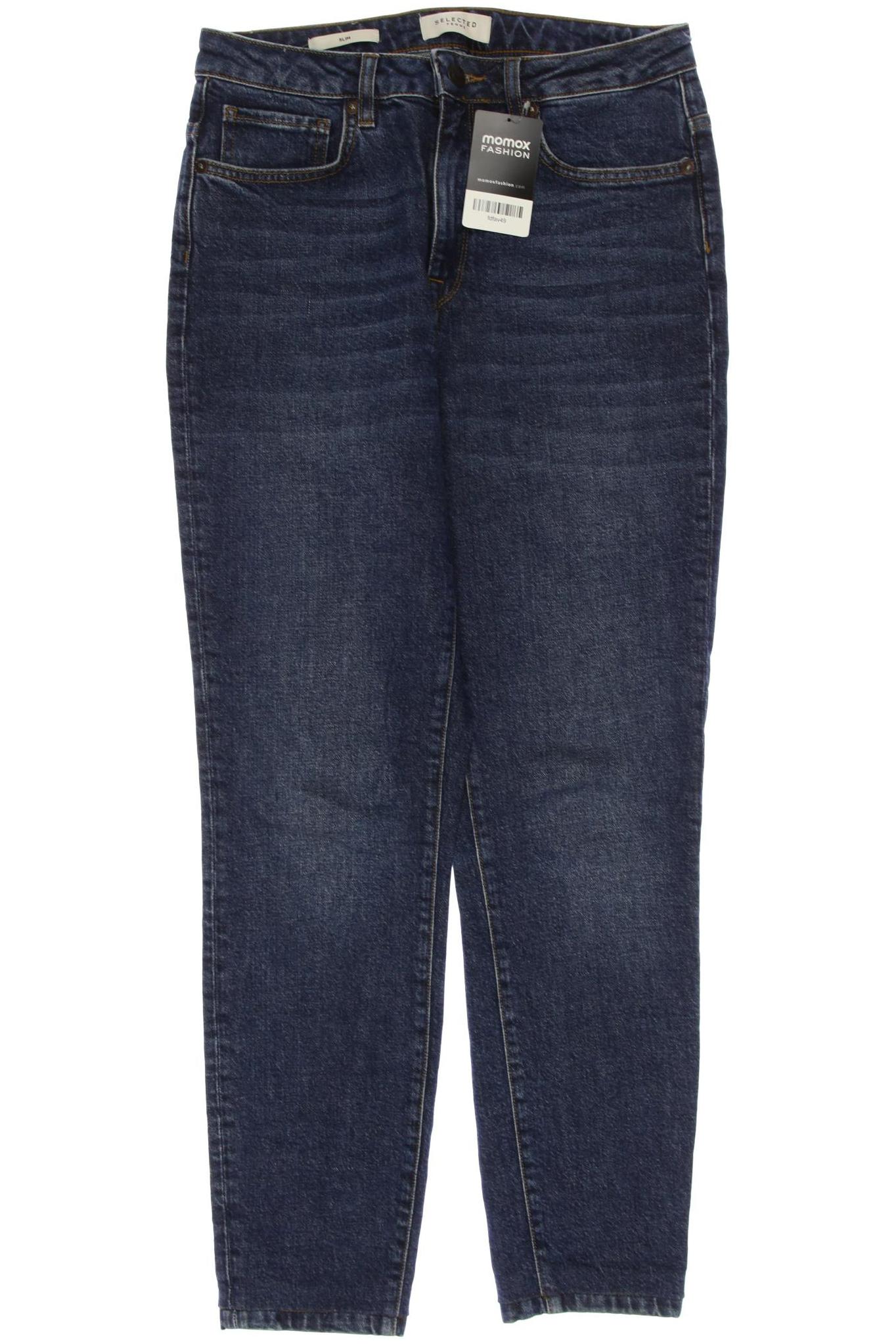 SELECTED Damen Jeans, marineblau von Selected