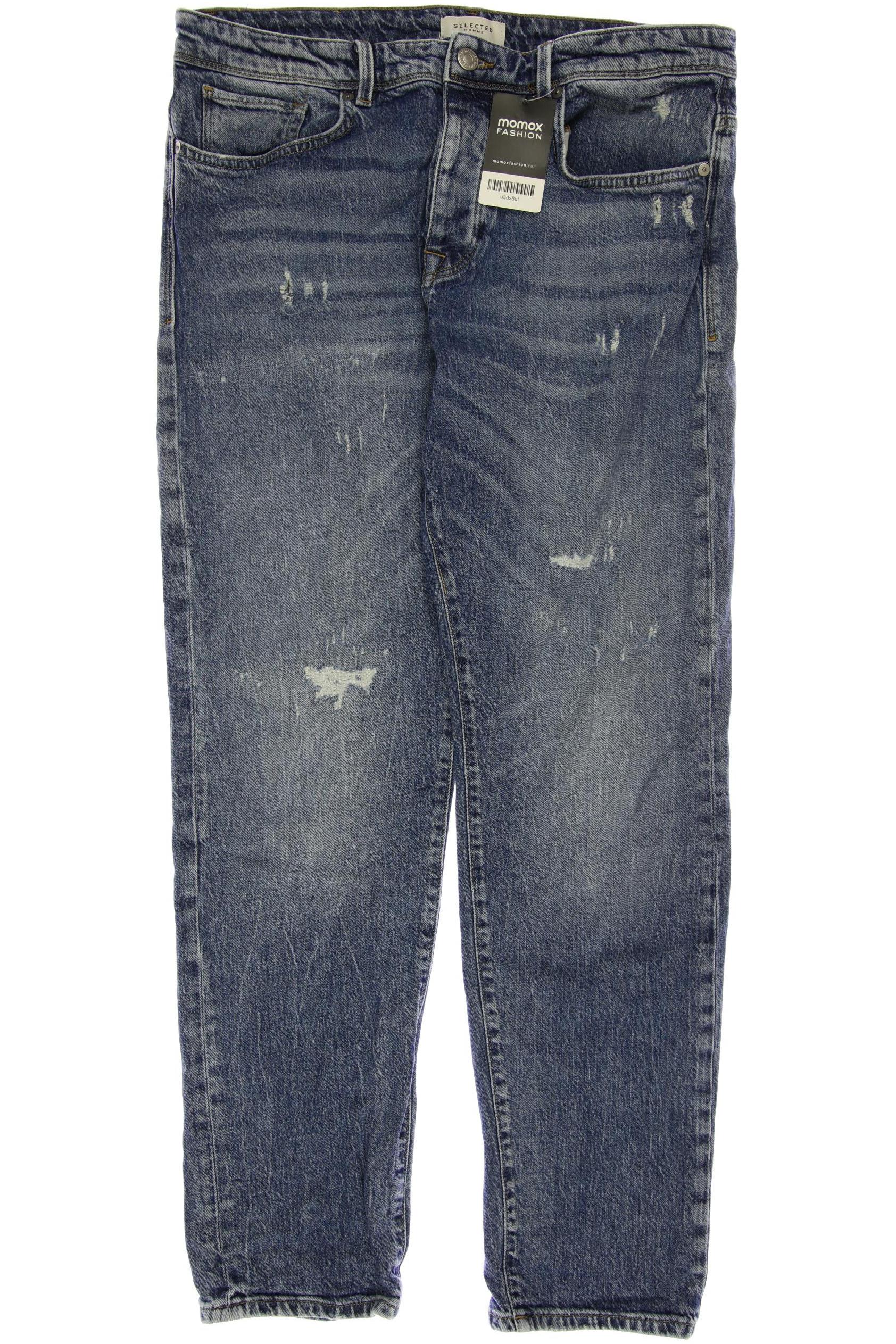 SELECTED Herren Jeans, blau von Selected