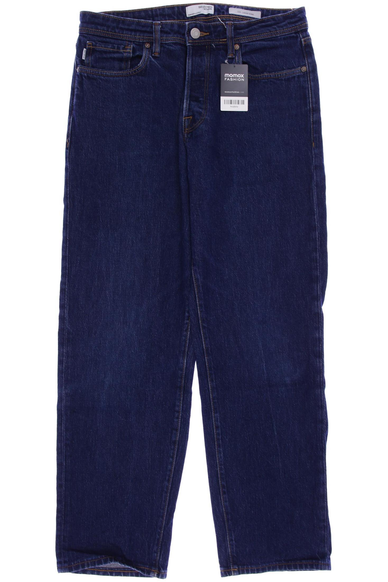 SELECTED Herren Jeans, marineblau von Selected