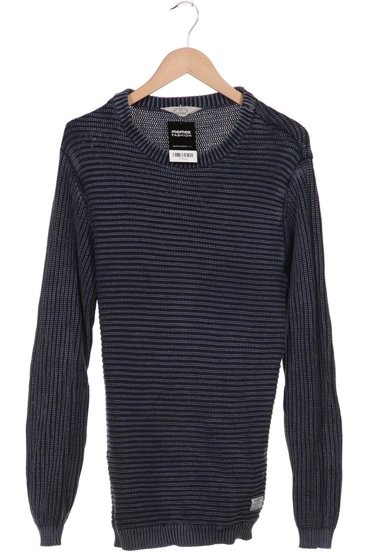 SELECTED Herren Pullover, blau von Selected