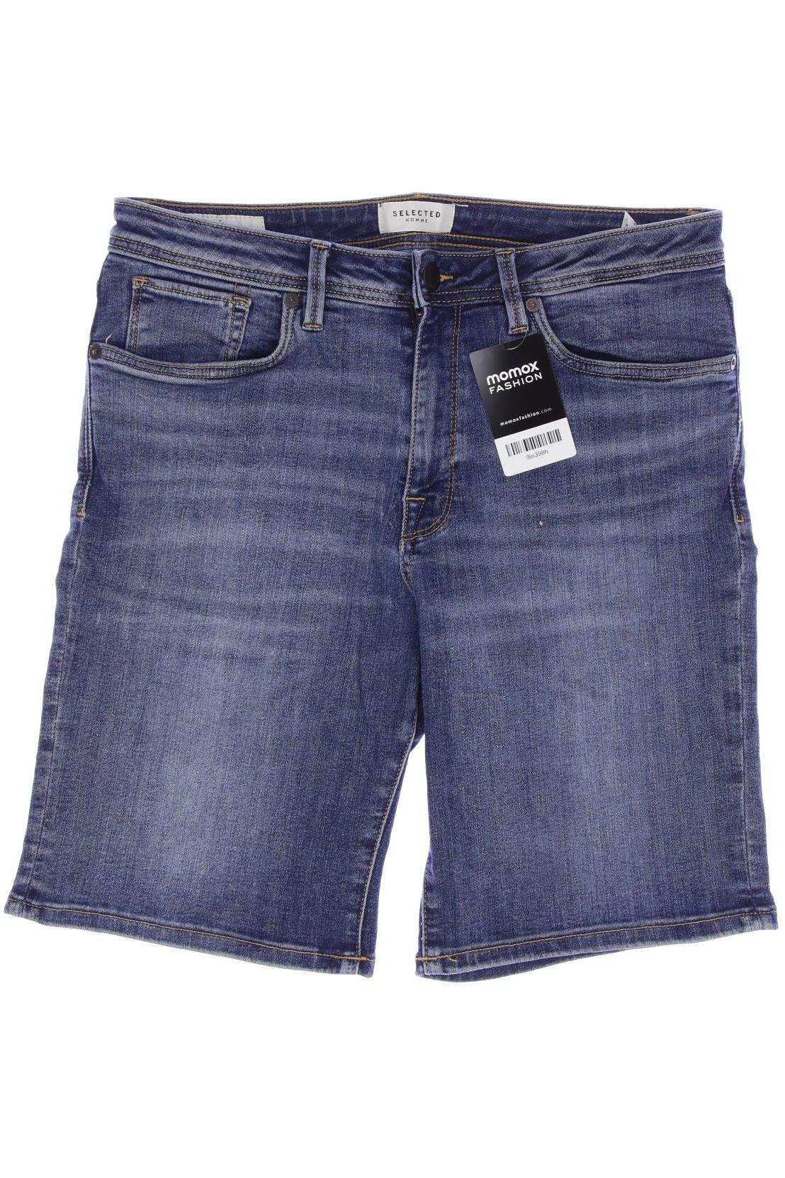 SELECTED Herren Shorts, blau von Selected