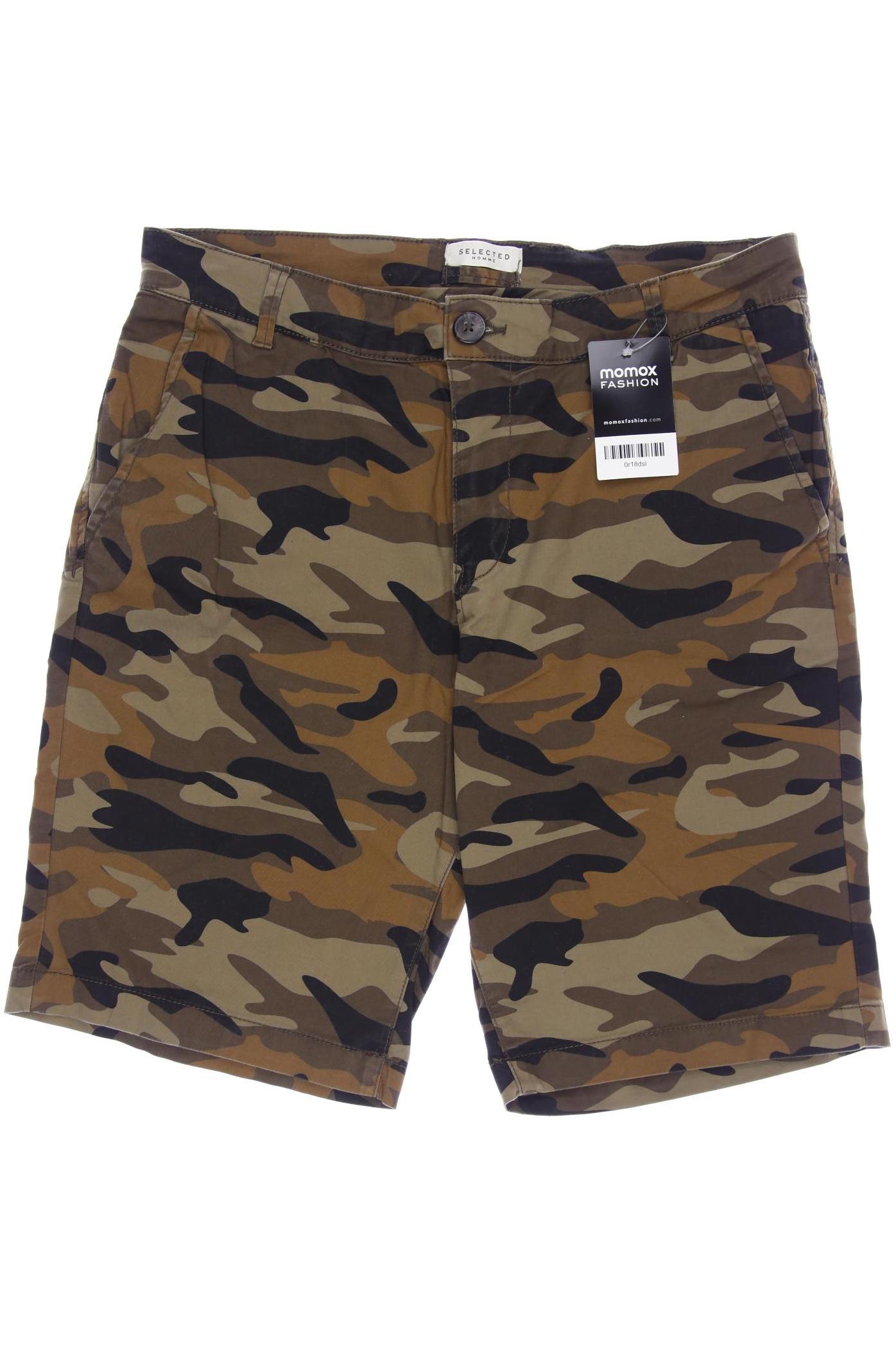 SELECTED Herren Shorts, braun von Selected