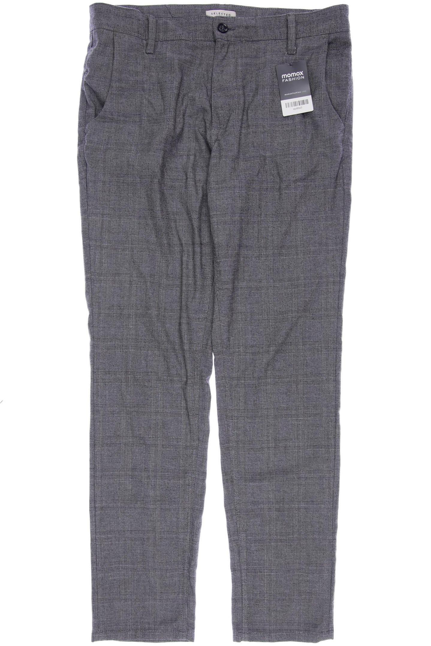 SELECTED Herren Stoffhose, grau von Selected