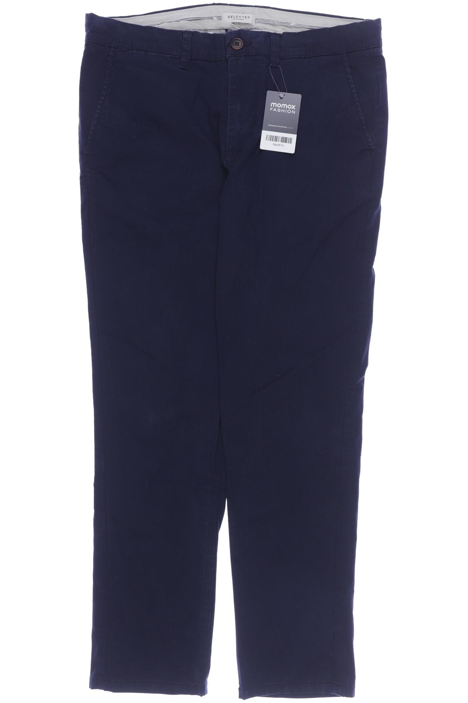 SELECTED Herren Stoffhose, marineblau von Selected