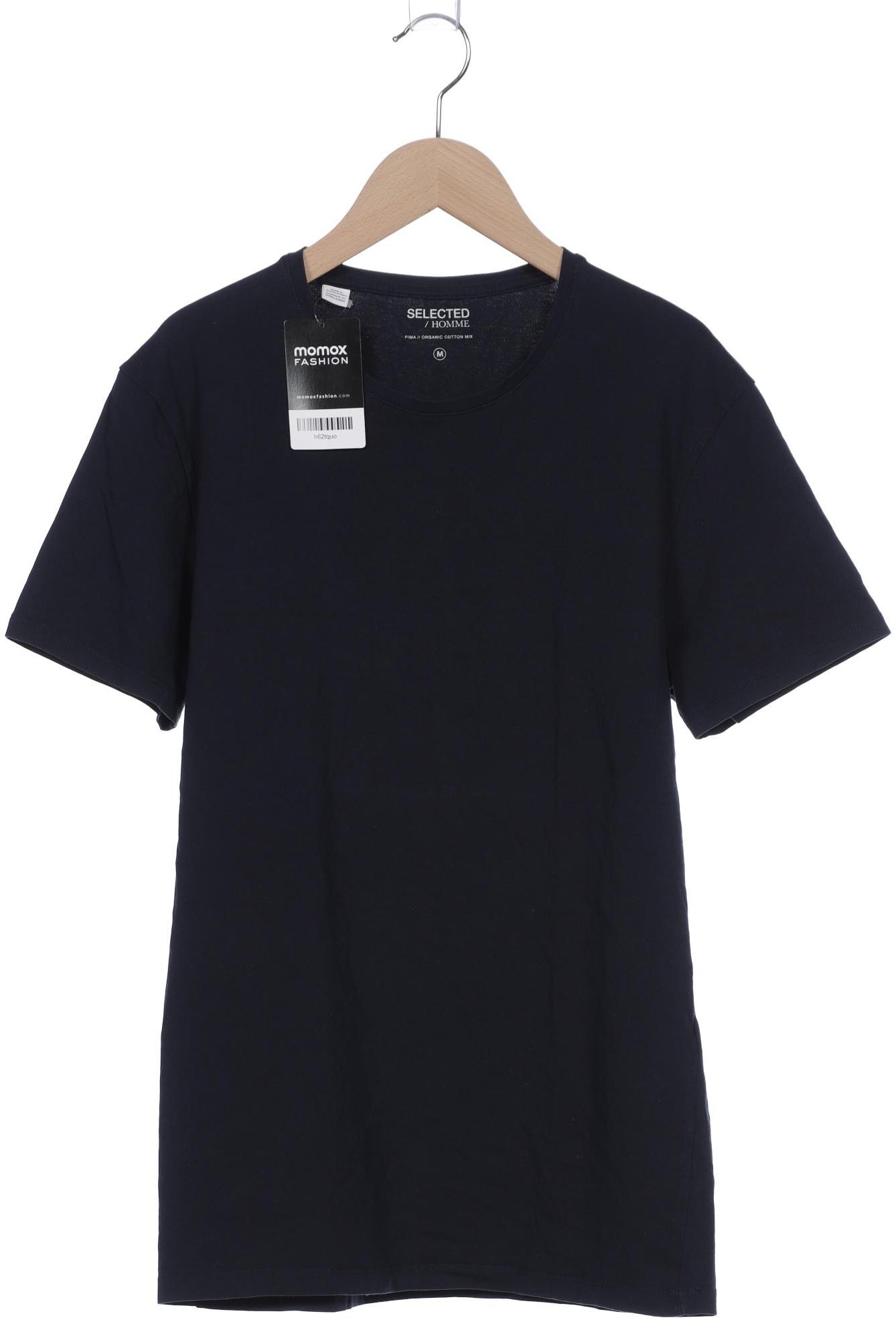 SELECTED Herren T-Shirt, marineblau von Selected