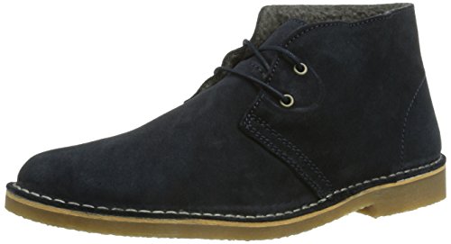 SELECTED Sel Leon Wax Warm H, Herren Chukka Boots, Blau (Navy Blazer), 41 EU (7 Herren UK) von Selected