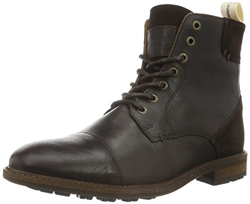 Selected, Herren Shntravis Kurzschaft Stiefel, Braun (Demitasse), 46 EU von SELECTED FEMME