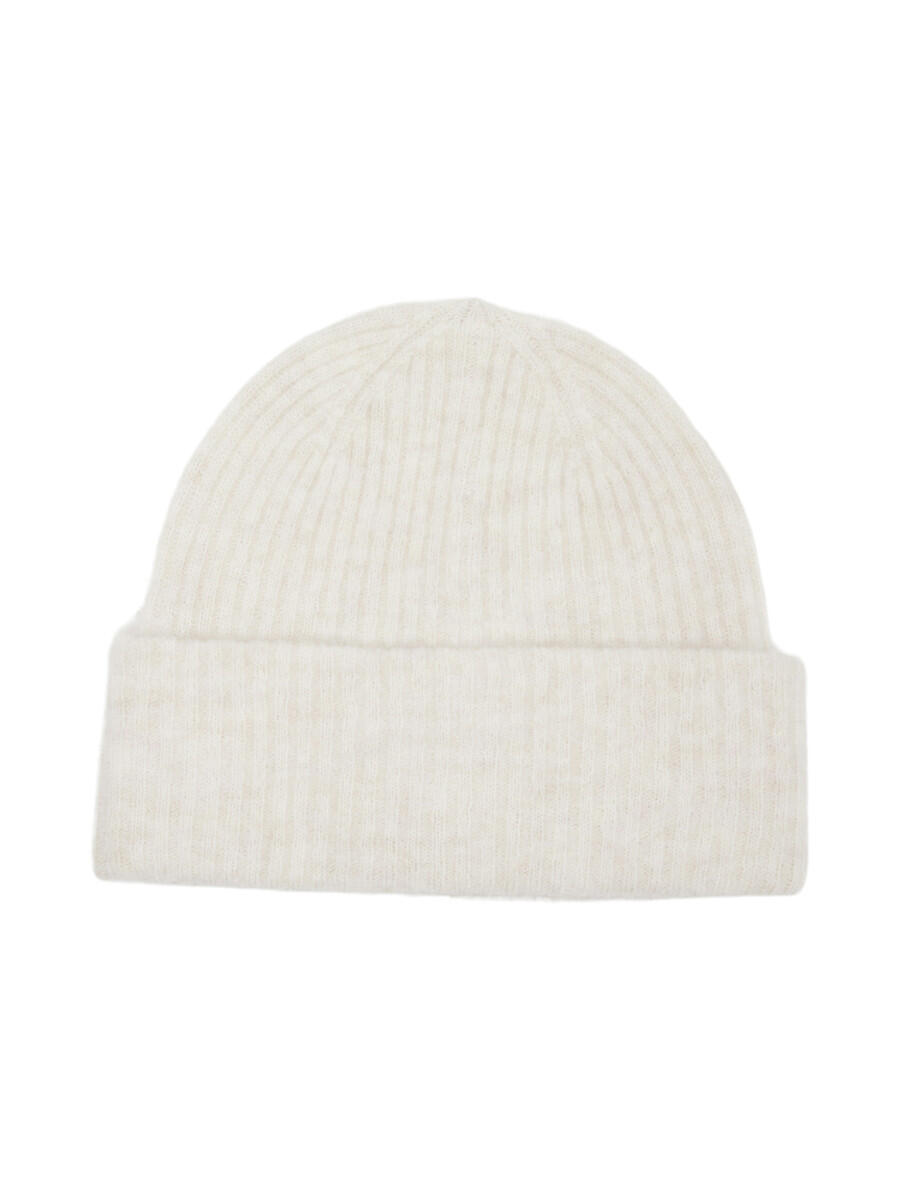 Selected - Beanie - Slfmaline beige - Gr. - ONE SIZE von Selected