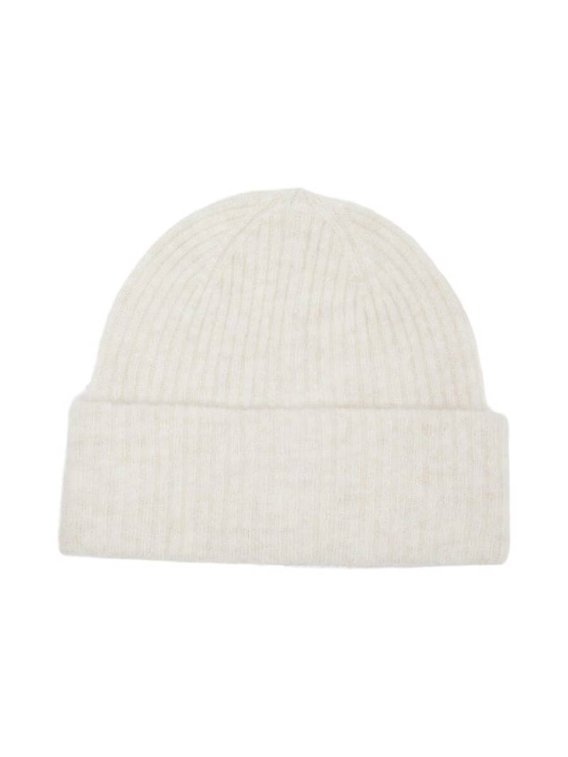 Selected - Beanie - Slfmaline beige - Gr. - ONE SIZE von Selected