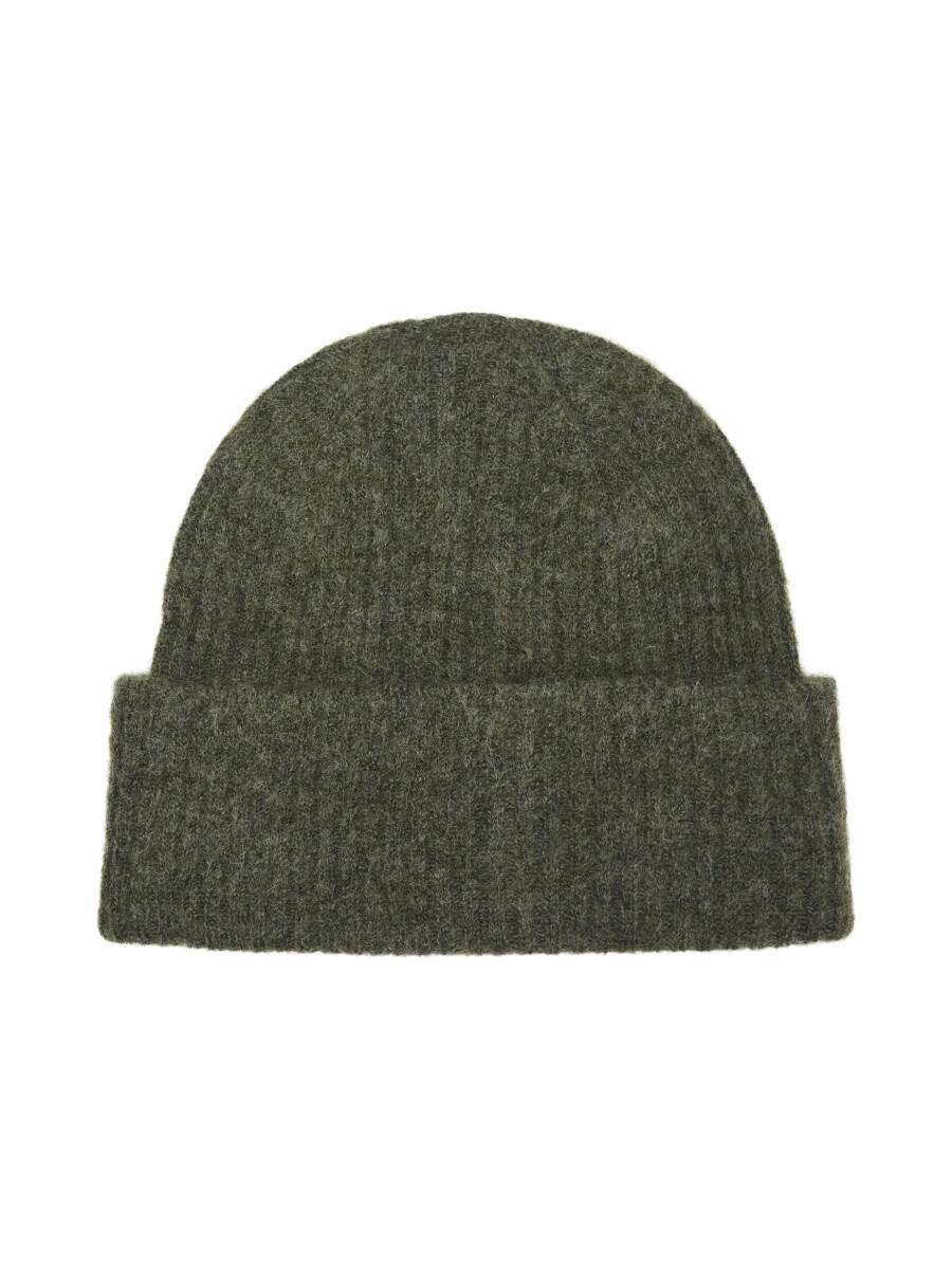 Selected - Beanie - Slfmaline grün - Gr. - ONE SIZE von Selected