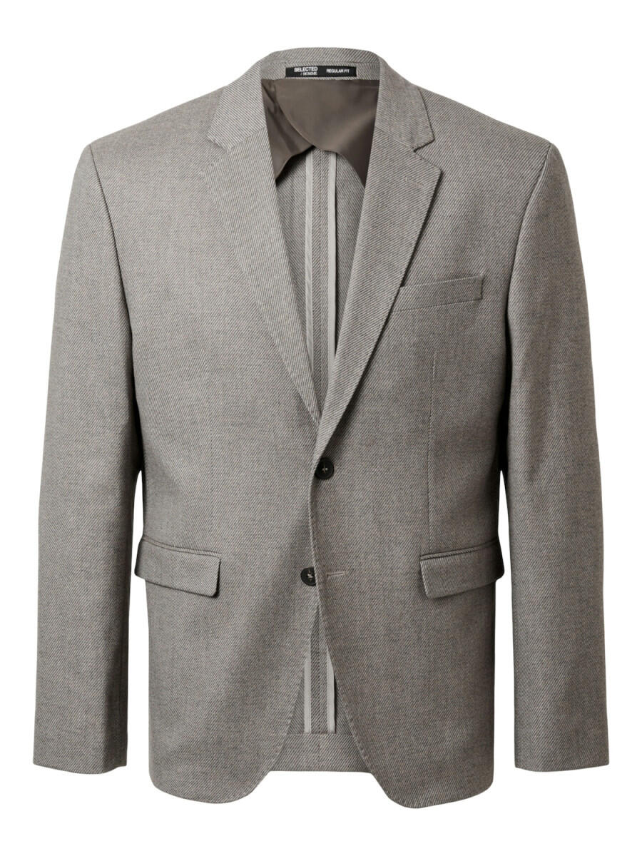 Selected - Blazer aus Twill weiß - Gr. - 48 von Selected