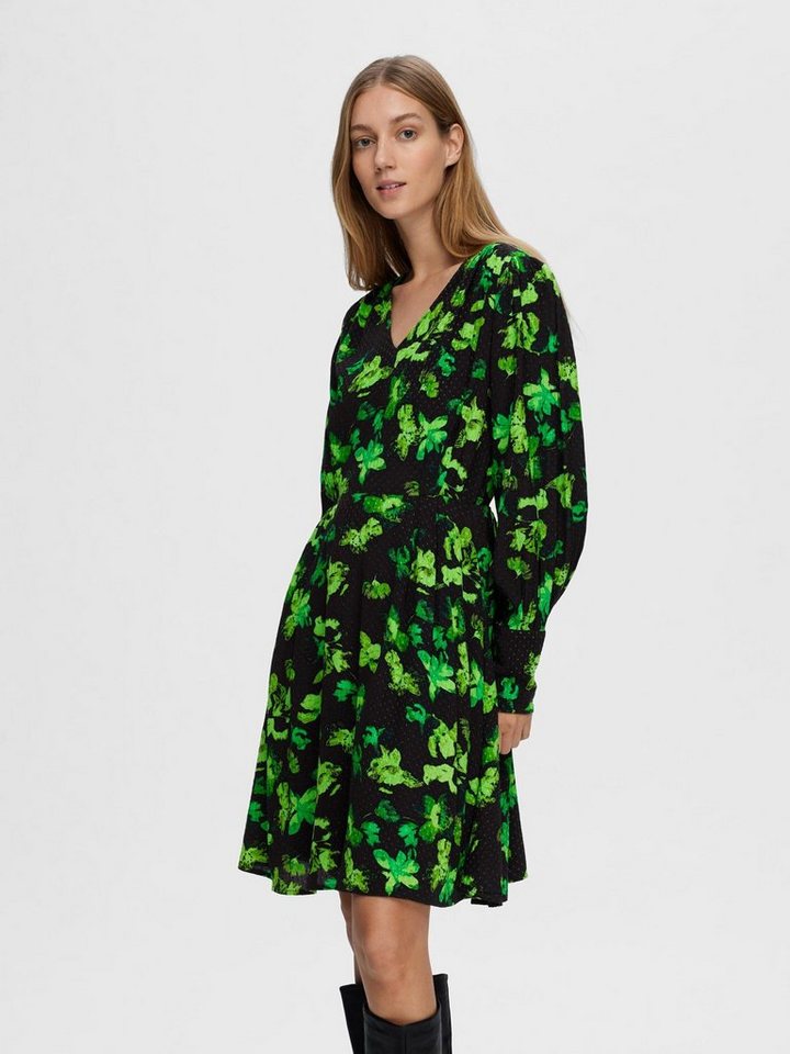 Selected Blusenkleid CLARISA (1-tlg) Drapiert/gerafft von Selected